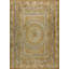 Room Size Antique Floral With Geometric Medallion Design French Aubusson Rug
