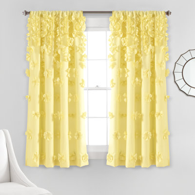 Riley Semi Sheer Curtain Single Panel