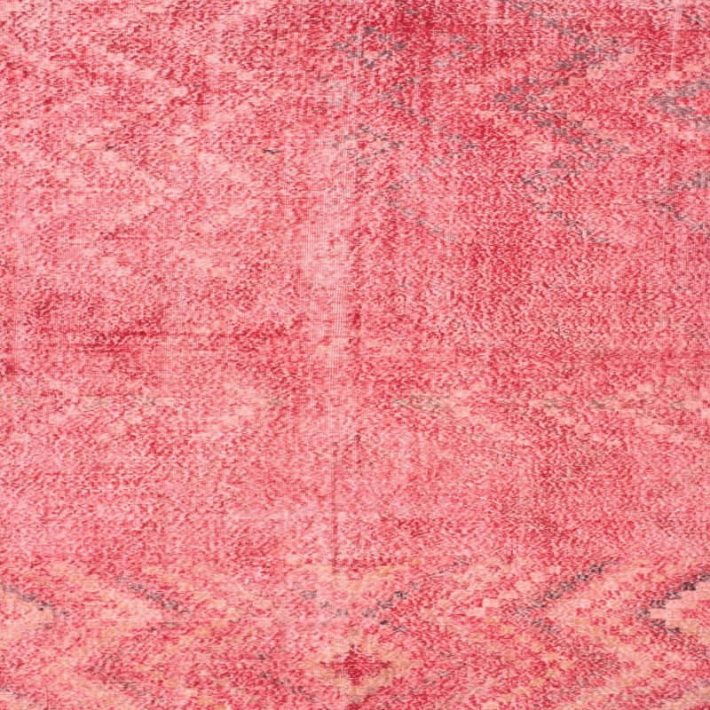 Tapis traditionnel 769 rose/blanc, Carré 4 pi