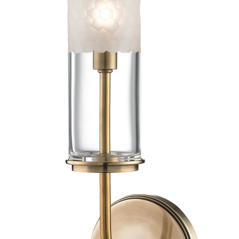 Wentworth 1 - Light Armed Sconce, Aged Brass