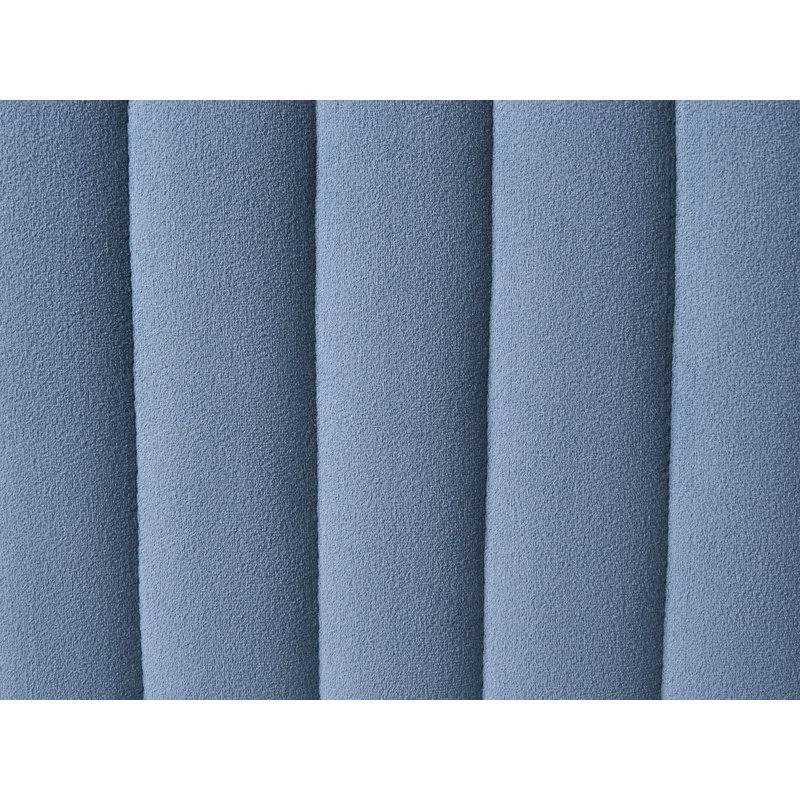 Footstool Benzant Velvet, Blue