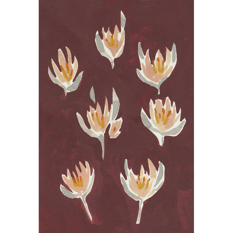 Rose pot-pourri I, H 18 po x l 12 po, Non, Wrapped Canvas