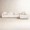 Del Modular Upholstered Reversible L-Sectional