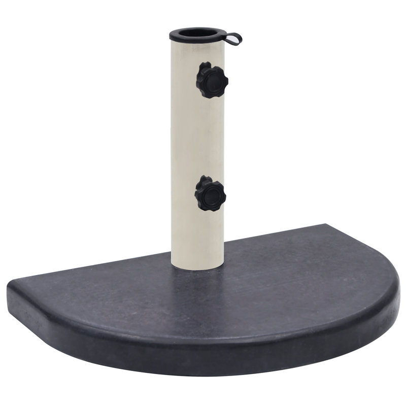 Suchin 10.5kg Stone Free Standing Umbrella Base, Black