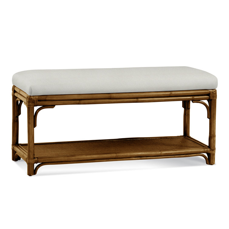 Banc de rangement en osier Summer Retreat