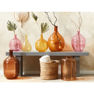 Billerica Handmade Glass Floor Vase