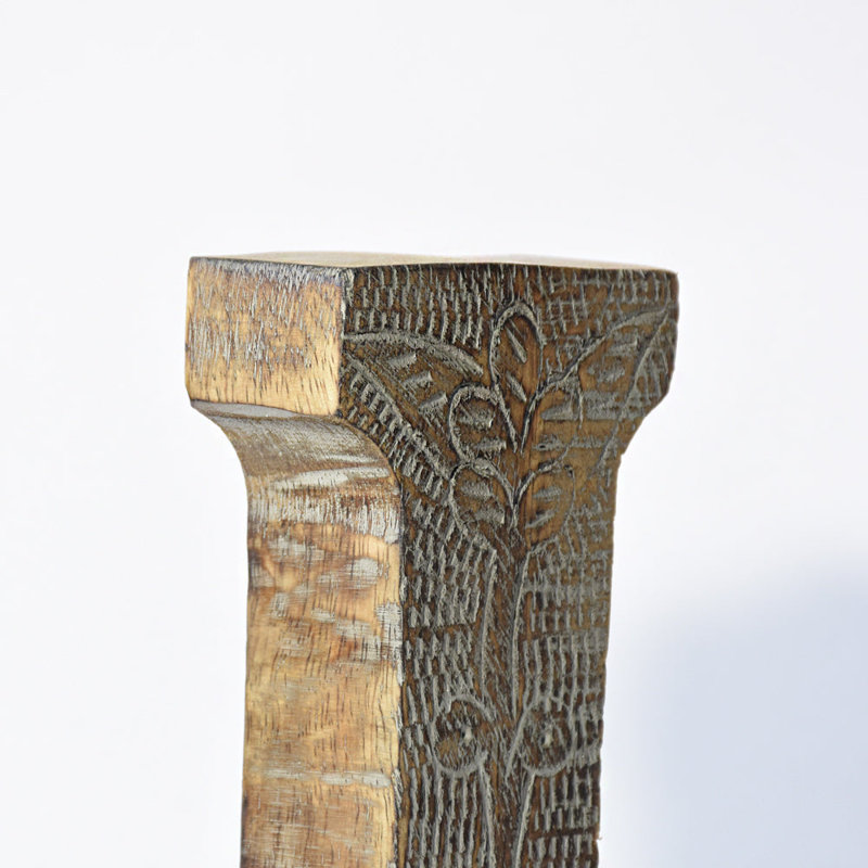 Haddam Text & Numbers Letter Block, J, Gray