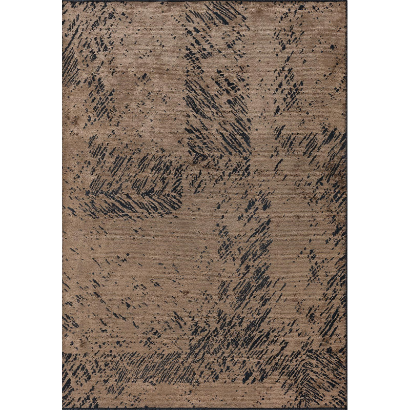 Modern Minimalist Abstract, Rectangle 6'7" x 8'3"