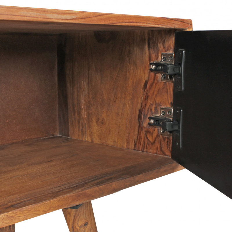 Uecker TV Stand for TVs up to 65", Black
