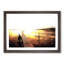 Docked Boat During an Orange Sunset - Picture Frame Painting Print-55545660-55545657