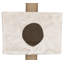 TRIXIE Dayna Greige Wall Mounted Cat Tower - Elevated Fun with House, Scratching Posts, Hammock and Two Platforms