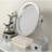 Moniys Wood Moniya Makeup Vanity Table And Stool Set, Silver-1564496853
