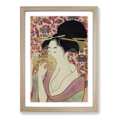 Kushi by Kitagawa Utamaro - Picture Frame Painting Print