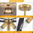 Royalston 3 - Light Modern Metal Drum Semi Flush Mount Ceiling Light Fixture For Dinning Room Living Room Bedroom Hallway Entryway Kitchen-663257544