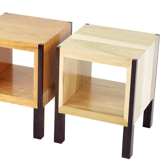 End Table, Body: Poplar / Legs: Wenge