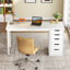 Bureau d'ordinateur à 5 tiroirs Briget, écriture, habillage moderne-107962278