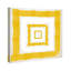 Abstrait art moderne jaune sur toile jaune-2058079250