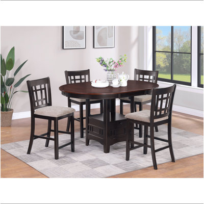 Avonlea Light Chestnut 5-piece Dining Set
