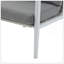 Méridienne moderne en aluminium avec détails de corde élégants et coussins moelleux pour les espaces polyvalents-1418323169