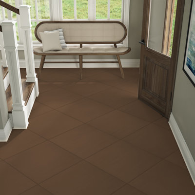 Refinery 24'' W x 24'' L Porcelain Singular Tile