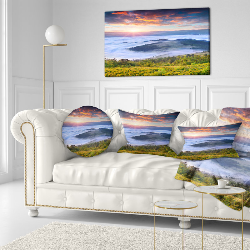 Housse de coussin rectangulaire et insert