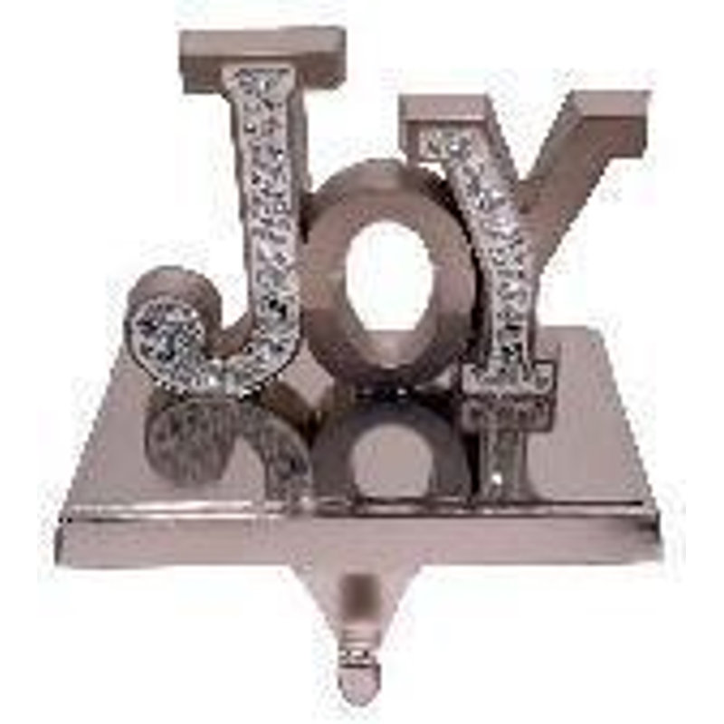 Joy Christmas Stocking Holder - 4.75"