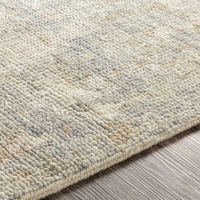 Hoya Wool Abstract Indoor Rug, Rectangle 6' x 9'
