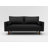Covington 70'' Faux Leather Square Arm Sofa-1648584839