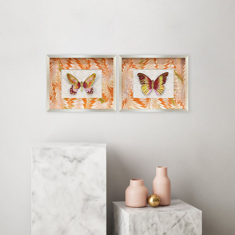 Flight Patterns II Framed Art 