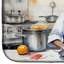 Tapis de cuisine Italian Greyhound The Chef