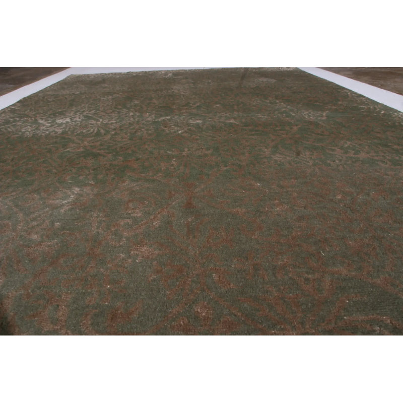 One-of-a-Kind 4' X 6' Hand Knotted Area Rug
