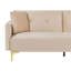 Ethel 3 Seater Velvet Sleeper-62159949
