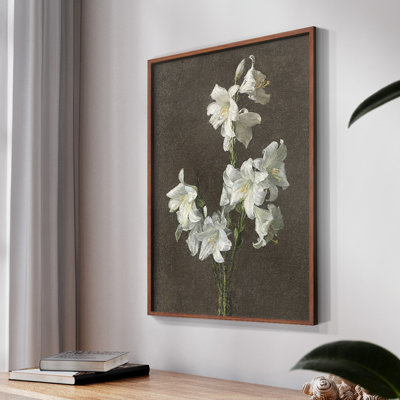 «Vintage Floral Print CCXCV» sur papier