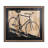 Fixed Gear 2 by Paperplate Inc a Hand Embelished Textured Framed Art Print