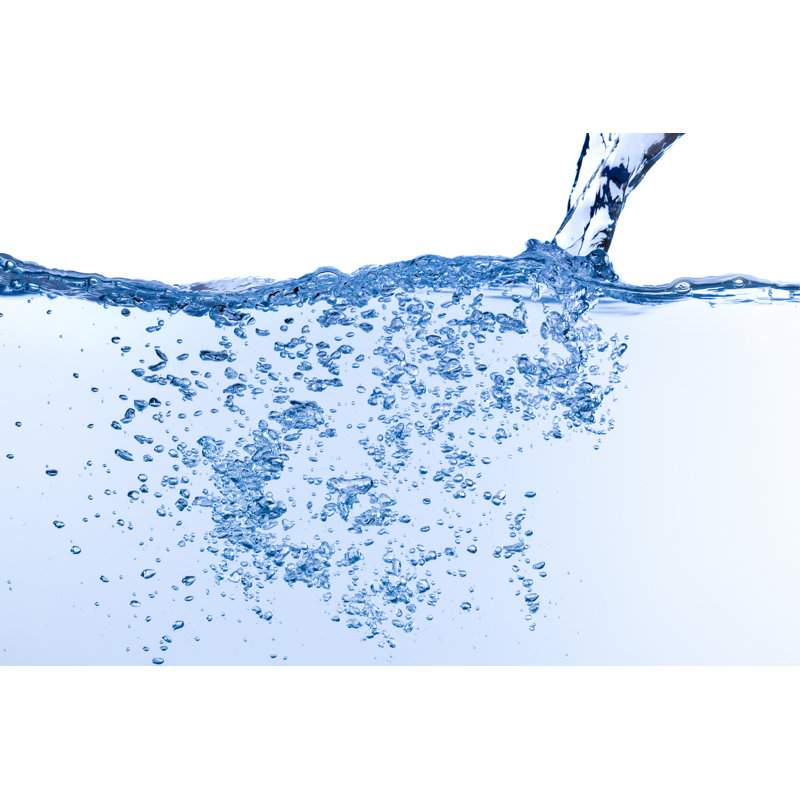 Pouring Water - Wrapped Canvas Print, 20cm H x 30cm W x 3.8cm D
