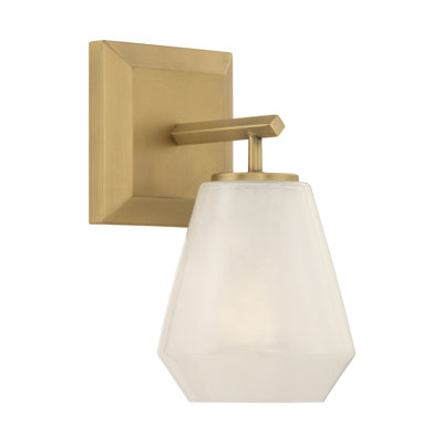 Applique murale pour salle de bain 1 lumière Siena 9,5 po de hauteur