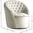 Alessio Velvet Upholstered Swivel Barrel Chair-817583562