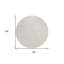 Tapis rond ivoire 8 po