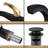 Single-Hole Single-handle Bathroom Faucet with Drain Assembly-89621437