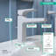 Robinet à un trou Hansgrohe Metropol 110 avec poignée levier et bonde, 1,2 gal / min-50672907