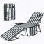 Chaise longue pliante élégante pour l'extérieur, patio-212321111