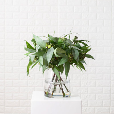 Silk Eucalyptus Arrangement in Vase
