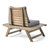Outdoor Club Chair With - Cushion And Expanded Seat - Dark Grey Broad-764841298-764841299