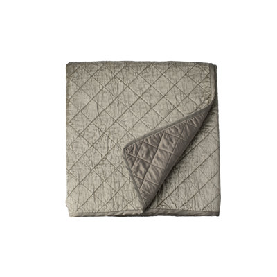 Chloe Modern & Contemporary Velvet Coverlet