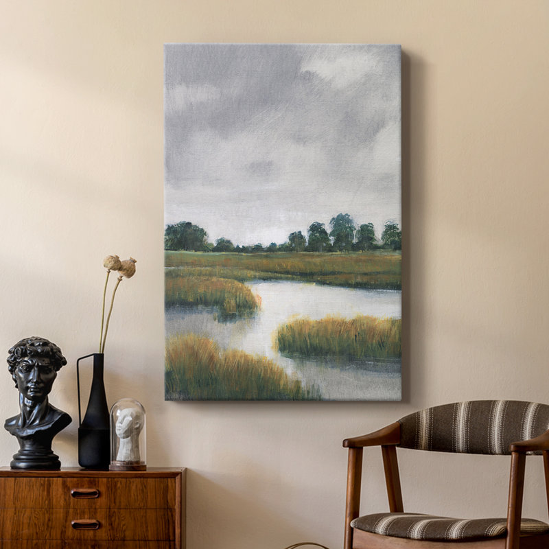 Salt Marshes II - galerie sur mesure Cavas, H 48 po x l 32 po