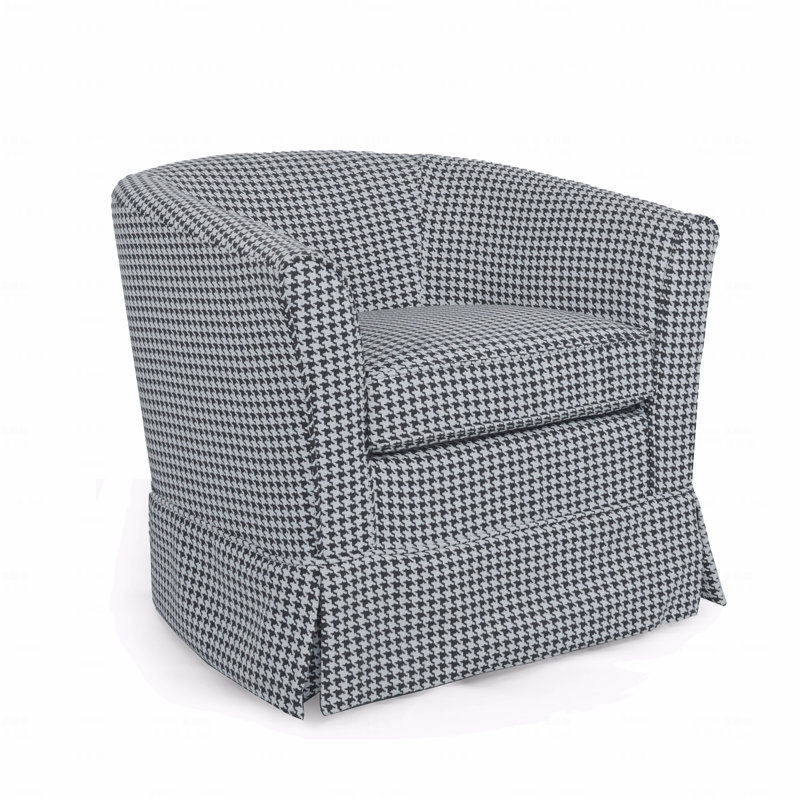 Chaise pivotante avec housse amovible