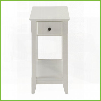 Table basse avec tiroir et amp; Tablette inférieure pour petits appartements