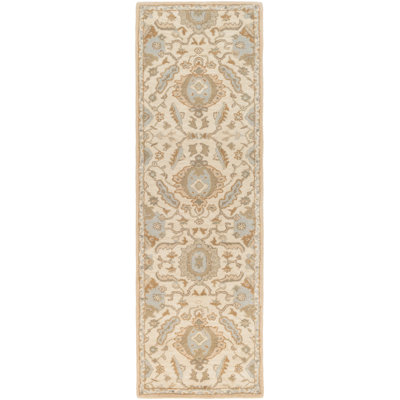 Arden Oriental Handmade Tufted Wool Multi-Color Area Rug