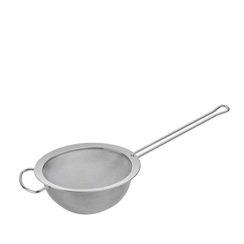 8-Inch Stainless Steel Fine Mesh Strainer with Handle