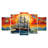 Allix - Boat Sailing Wall Art Set